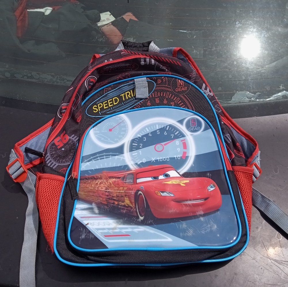 Cars backpack preowned - Picture 3 of 6